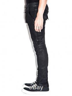 Drkshdw By Rick Owens Memphis Coated Jeans Black Scrub Free Shipping