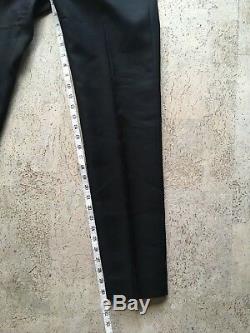 Dsquared2 Super Nice! Mens 65%Wool/35%Silk Dress Pants 48 Black Made Italy