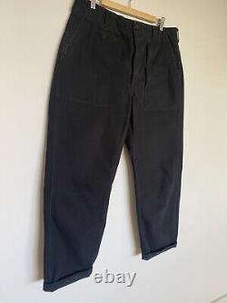 Engineered Garments Fatigue Baker Pant Black Medium (32) RRP £225.00 END