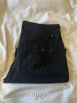 Engineered Garments Ground Pant Black Cotton Size S
