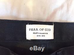 FEAR OF GOD Fourth Collection 2015-2016 Black Jeans NEED TO GO SEND ME OFFERS