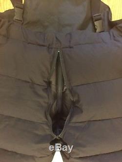 FEATHERED FRIENDS Expedition Down Pants Mens XL Black Extreme Cold