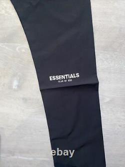 FOG Fear of God Essentials Black Track Pant Mens Size Large (FW20) New