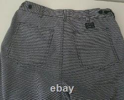 FW17 Supreme Flight pant Houndstooth size 30 white/black trousers pants W30 L30