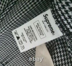 FW17 Supreme Flight pant Houndstooth size 30 white/black trousers pants W30 L30