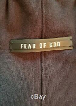 Fear Of God Sixth Collection Core Sweatpants Vintage Black Sz. Medium