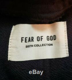 Fear Of God Sixth Collection Core Sweatpants Vintage Black Sz. Medium