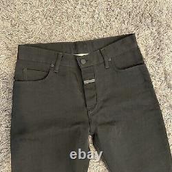 Fear Of God Sixth Collection Men's Black Nylon Pants Size 30 Button Fly