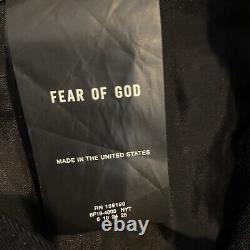 Fear Of God Sixth Collection Men's Black Nylon Pants Size 30 Button Fly