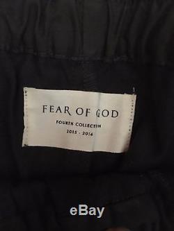 Fear of God Drawstring Trouser Vintage Black size Medium