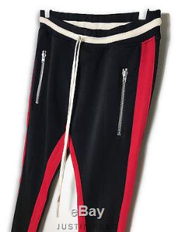 Fear of God Fifth Collection Black/Red Track Pant Sz S