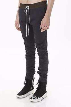 Fear of God drawstring trouser pants sz XL vintage black 4th fourth collection