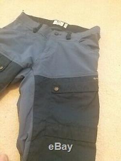 Fjallraven keb Trousers, Blue & dark blue UK32, EU48 Good condition, long leg