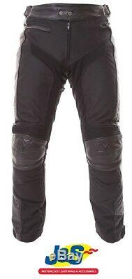 Frank Thomas Crossover L-Tex WP Motorcycle Jeans Motorbike Leather Black J&S