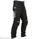 Furygan Duke Trouser Black Textile Motorcycle Pants Regular Std Leg