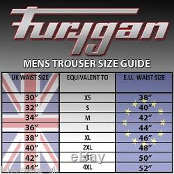 Furygan Duke Trouser Black Textile Motorcycle Pants Regular STD Leg