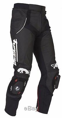 Furygan Raptor Leather Motorcycle Trousers Motorbike Bike Armoured Racing Pants