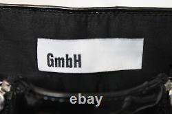 GMBH Men's Black Vinyl Ritual Of Resistance Trousers Size 32 NEW