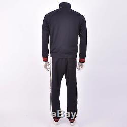 GUCCI $920 Black Technical Jersey Track Pants