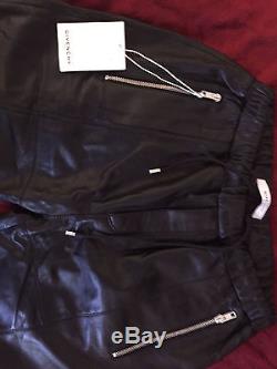 Givenchy Joggers black 100% Lambskin New with tags
