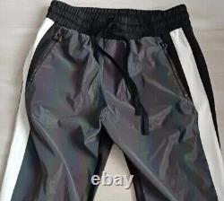 Guapi Mmxv Gvapi Pants Men's 38 Black Reflective Track Jogger Limited Athleisure