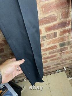 Gucci Black Cotton Trousers EU 44R 31-32 UK RRP £460 BNWT