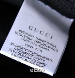 Gucci Men Black Regular Velvet Corduroy Pants withHorsebit on Back 353592 1000