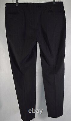 Gucci Mens Dress Pants Black Trousers 56 R