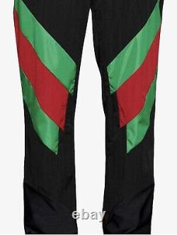Gucci Track Pants Web Intarsia Nylon Size M