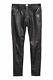 H&m Studio Collection Jeans Size W33 Mens A/w 2017 Genuine Leather Trousers