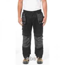 H2O DEFENDER Mens Cotton/Polyester Work Trousers Black