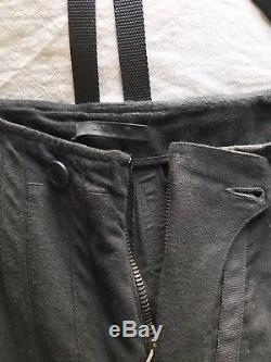 HELMUT LANG aviator flight pants / fall 2004 / size 46 / made in Italy