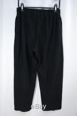 HOMME PLISSE ISSEY MIYAKE Black Men's Pants Size2 320 0811