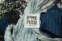 HOMME PLISSE ISSEY MIYAKE Navyblue/Black Men's Drop Crotch Pants size3 304 0004