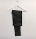 Haider Ackermann S/s15 Striped Trousers (grey/black) Size Small