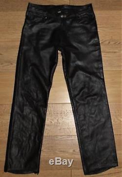 Heavy Leather Jeans by MrB Amsterdam Black Gay Int Thick Leather Mr B Jeans