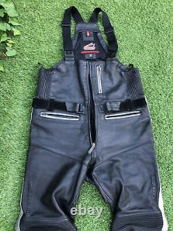 Hein Gericke Motorcycle All In One Leather Dungarees FREE P&P Size UK 34s