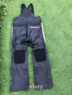 Hein Gericke Motorcycle All In One Leather Dungarees FREE P&P Size UK 34s