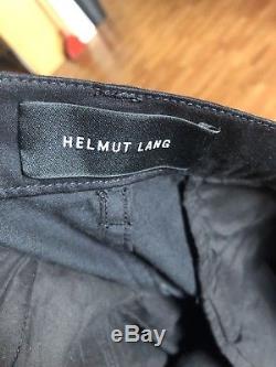 Helmut Lang Side-Strap Slim-Fit Trousers