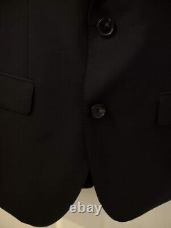 Hugo Boss Mens 2 Piece Suit 38R Jacket 32R Trousers Black The Rider Wool Blazer