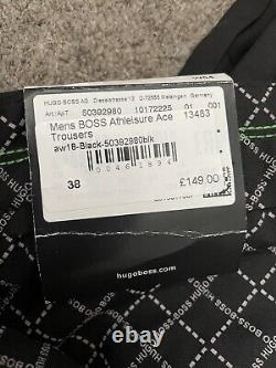 Hugo Boss black tapered ace trousers mens NEW RRP £149 38R