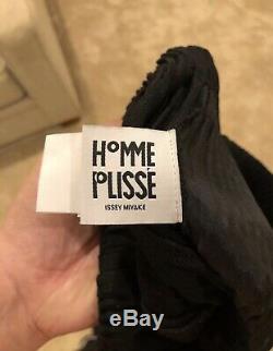 Issey Miyake Homme Plisse Trousers Black Mens Size 3