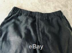 Issey Miyake Men Drop Crotch Black Trousers Free Size