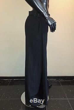 JEAN PAUL GAULTIER Men's Black Wool Belted Skirt Pant UNIQUE & COLLECTIBLE