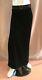 Jean Paul Gaultier Men's Black Wool-blend Brown Leather Belted Skirt Pant Rare