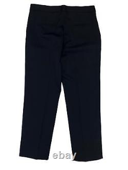 JIL SANDER Trousers Slim Leg Smart Dress Mens Black Bottoms W34 NEW RRP 790