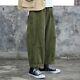 Japanese Mens Vintage Straight Loose Fit Cargo Pants Trousers Slacks Bottoms New