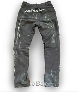Jean Paul Gaultier Homme Trompe L'oeil Jacquard Biker Pants Size 48 / 33in JPG