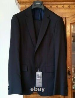 Jil sander suit jacket blazer coat pants trousers black 36 46 NWT