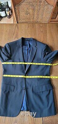 Jil sander suit jacket blazer coat pants trousers black 36 46 NWT